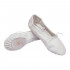 Dance leather shoes, White