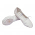 Dance leather shoes, White