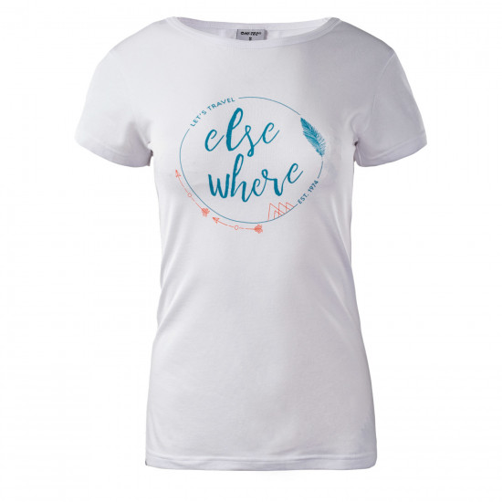 Women's T-shirt HI-TEC Lady Elsea, White