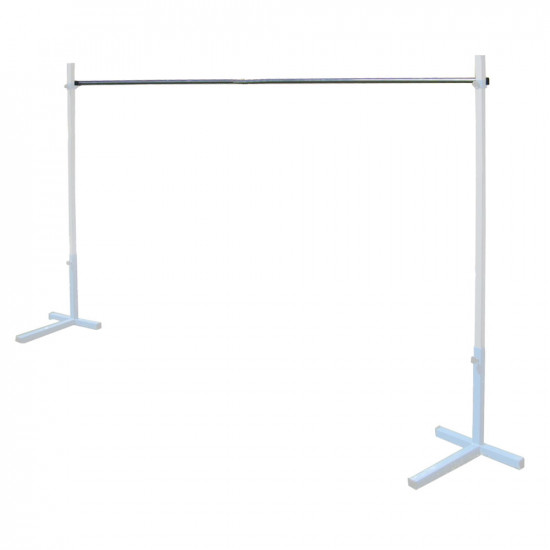 Aluminum lath stands for high jump 3m