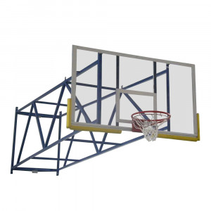 Basketball stand wall