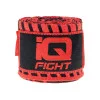 Elastic Boxing Hand Wraps IQ Venda II 4 m red pattern
