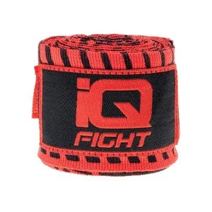 Elastic Boxing Hand Wraps IQ Venda II 4 m red pattern Elastic Boxing Hand Wraps IQ Venda II 4 m red pattern