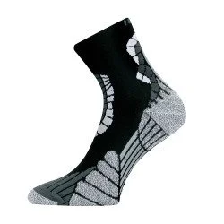 Socks for running LASTING IRM, Black/Gray