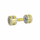 Chrome-plated dumbbell inSPORTline Yellsteel 6 kg