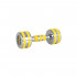 Chrome dumbbell inSPORTline Yellsteel 5 kg