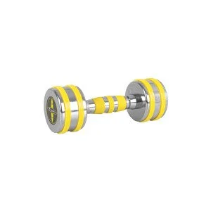Chrome dumbbell inSPORTline Yellsteel 5 kg Chrome dumbbell inSPORTline Yellsteel 5 kg