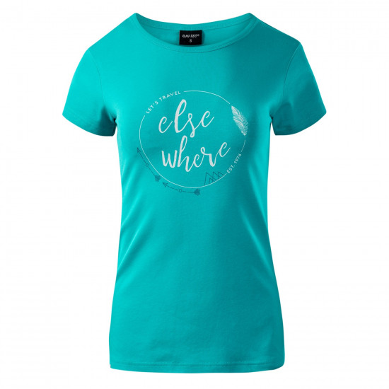 Women's T-shirt HI-TEC Lady Elsea, Blue Women's T-shirt HI-TEC Lady Elsea, Blue