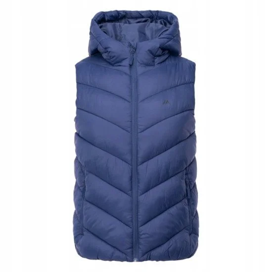 Womens quilted vest MARTES Lady Mirado twilight blue