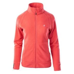 Womens sweatshirt ELBRUS Rivoli 190 Polartec hibiscus