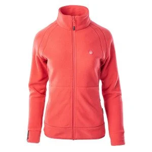 Womens sweatshirt ELBRUS Rivoli 190 Polartec hibiscus