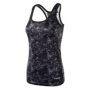 Womens sports tank top HI-TEC Lady Zoam, Black Womens sports tank top HI-TEC Lady Zoam, Black