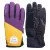Womens ski gloves ELBRUS Pointe Wo s Cadmium yellow-Plum purple