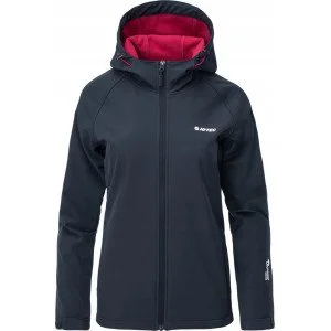 Women's softshell jacket HI-TEC Lady Neti II Blue nights-Sangria Women's softshell jacket HI-TEC Lady Neti II Blue nights-Sangria