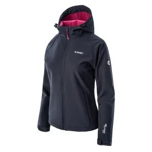 Womens outdoor jacket HI-TEC Lady Narmo blue/sangria Womens outdoor jacket HI-TEC Lady Narmo blue/sangria