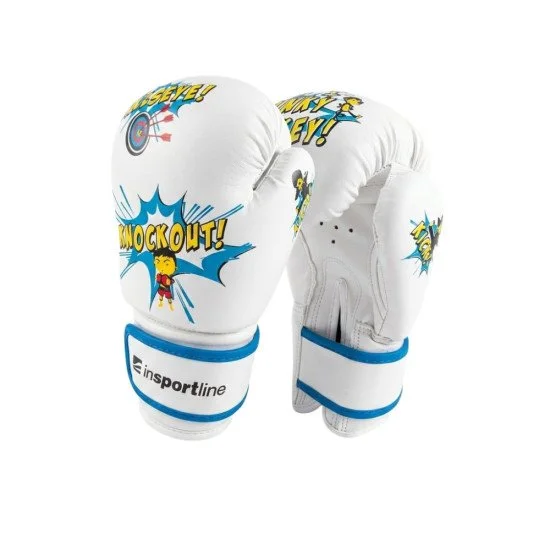 Kids boxing gloves inSPORTline Jabbino - White