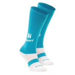 Junior football socks HUARI Beat Jr, Tile blue