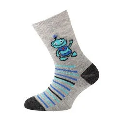 Kids wool socks LASTING TJB Gray