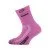 Juniors merino wool socks LASTING TJS, Pink