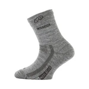 Juniors merino wool socks LASTING TJS, Grey