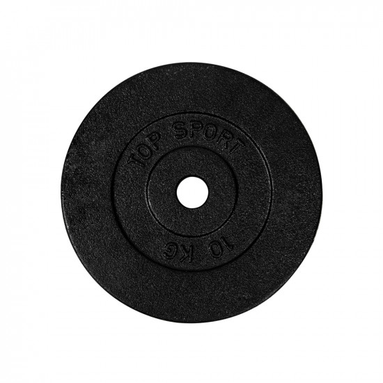 Cast iron disc TOP SPORT Castyr 10 kg