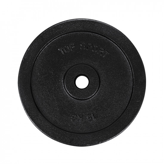 Cast iron disc TOP SPORT Castyr 15 kg