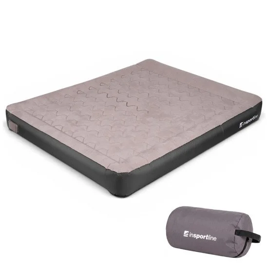Double Inflatable Mattress inSPORTline Valkon Duo 192x151x22 cm