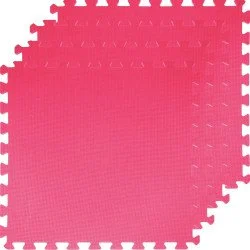 Modular flooring MAXIMA EVA 120 x120 cm, Pink