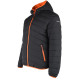 HI-TEC Blato men's winter jacket, Black / Orange HI-TEC Blato men's winter jacket, Black / Orange