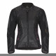 Women's leather motorcycle jacket W-TEC Caronina NF-1174, Black Women's leather motorcycle jacket W-TEC Caronina NF-1174, Black