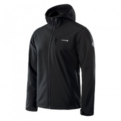 Men's softshell jacket IGUANA Sylur II, Black