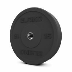 Olympic weight Eleiko XF Bumper - 15 kg, Black