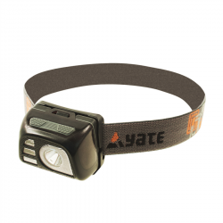 Headlamp YATE Vega, Black