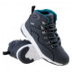 Ladies shoes HI-TEC Westis Mid WP Wo s, Dark gray / Turquoise