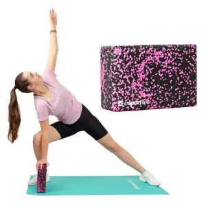 Yoga block inSPORTline Pinkdot Yoga block inSPORTline Pinkdot