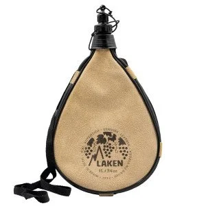 Leather canteen LAKEN Straight Form 1 l