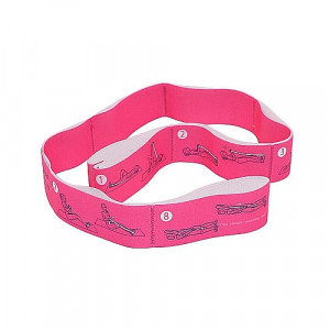 Pilates elastic band MAXIMA, 8 degrees