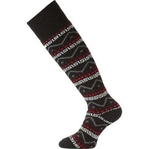 Ski socks LASTING SWA - black - red Ski socks LASTING SWA - black - red