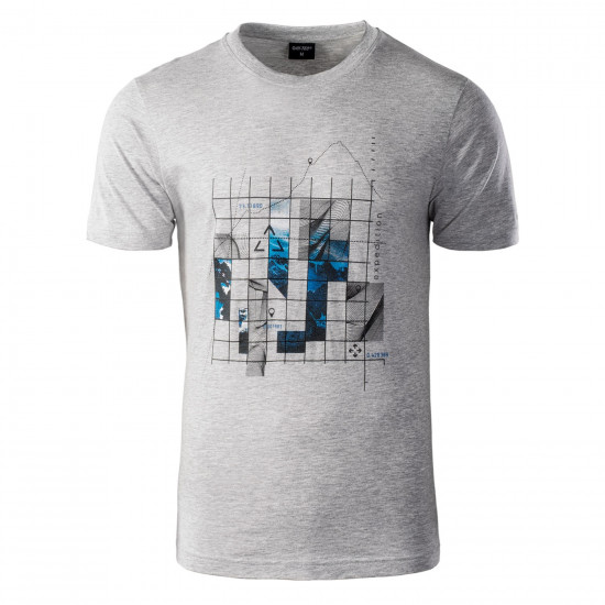 Men's T-shirt HI-TEC Nerod, Gray