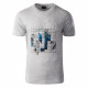 Men's T-shirt HI-TEC Nerod, Gray Men's T-shirt HI-TEC Nerod, Gray