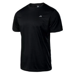 Men's T-shirt HI-TEC Solan, Black Men's T-shirt HI-TEC Solan, Black