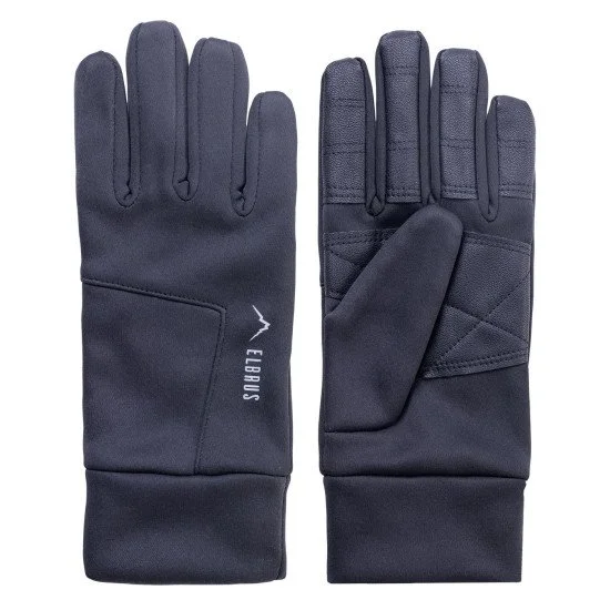 Mens fleece gloves ELBRUS Tinio - Black
