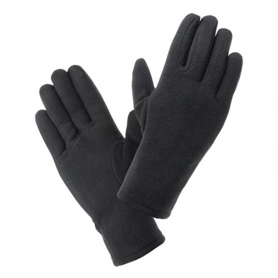 Mens fleece gloves MARTES Tival Black