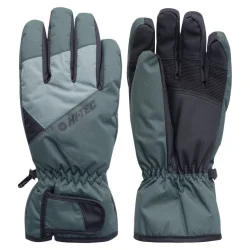 Men's ski gloves HI-TEC Sugra - Darkest spruce-Green