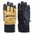 Men's ski gloves HI-TEC Vogan - Black-Ecru olive