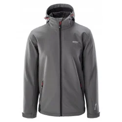 Mens softshell jacket HI-TEC Noxon iron gate