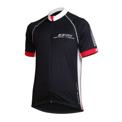 Mens jersey with full zip BIZIONI MD21 - black