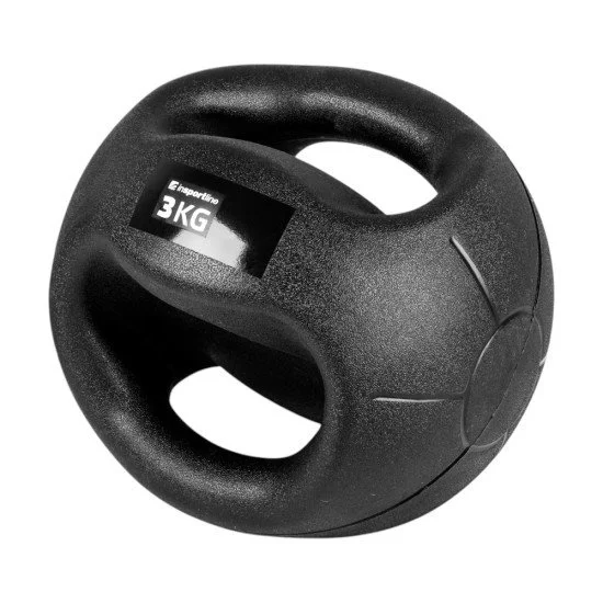  Medicine Ball with Grips inSPORTline Grab Me 3 kg