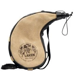 Leather Canteen LAKEN Kidney Shape 1.5 l