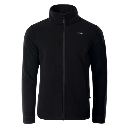 Mens fleece jacket ELBRUS Maze Black